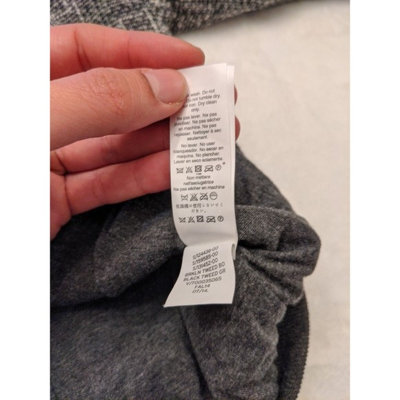 GAP Tweed Jacket Size Small Black White  Gray Preppy Chic Workwear Blazer - Picture 10 of 12